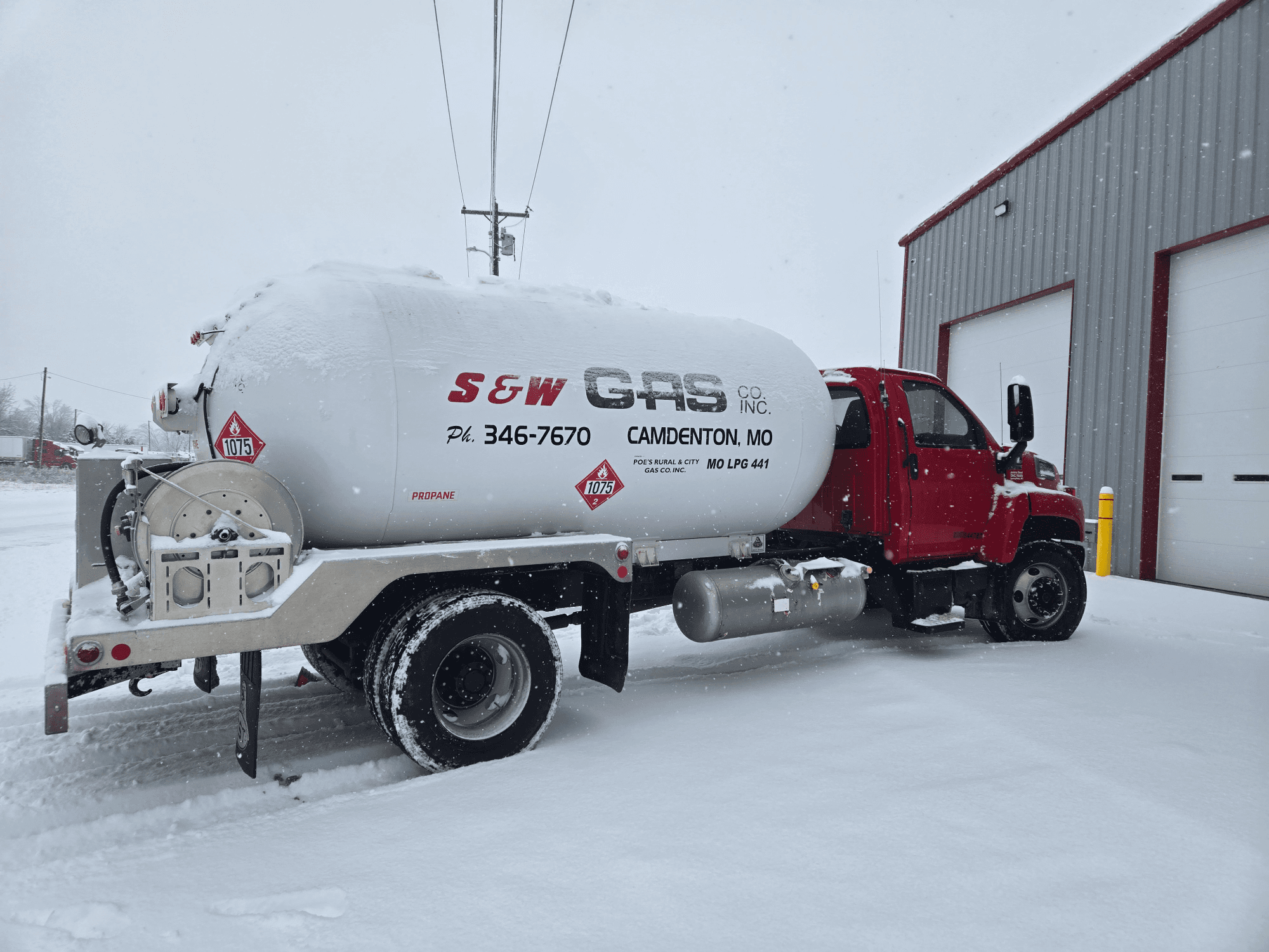 S&W s and w propane camdenton missouri southeast south east truck home delivery refill